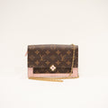 LOUIS VUITTON Flore Wallet On Chain