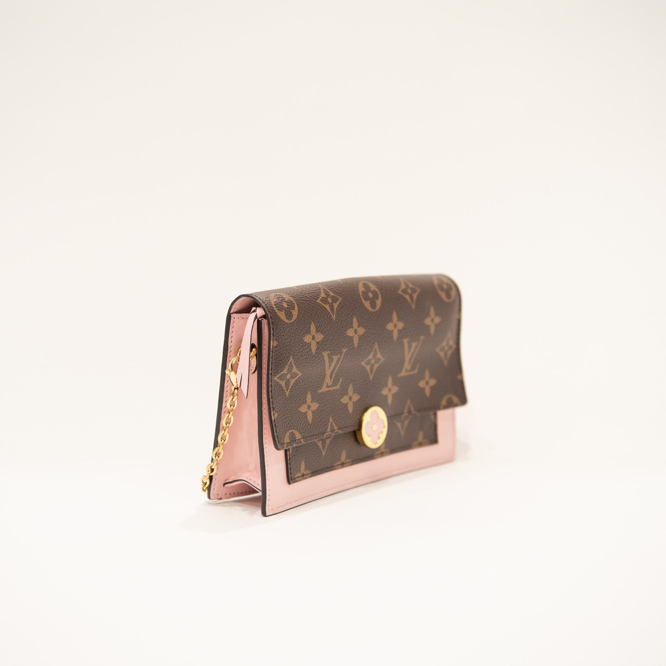 LOUIS VUITTON Flore Wallet On Chain