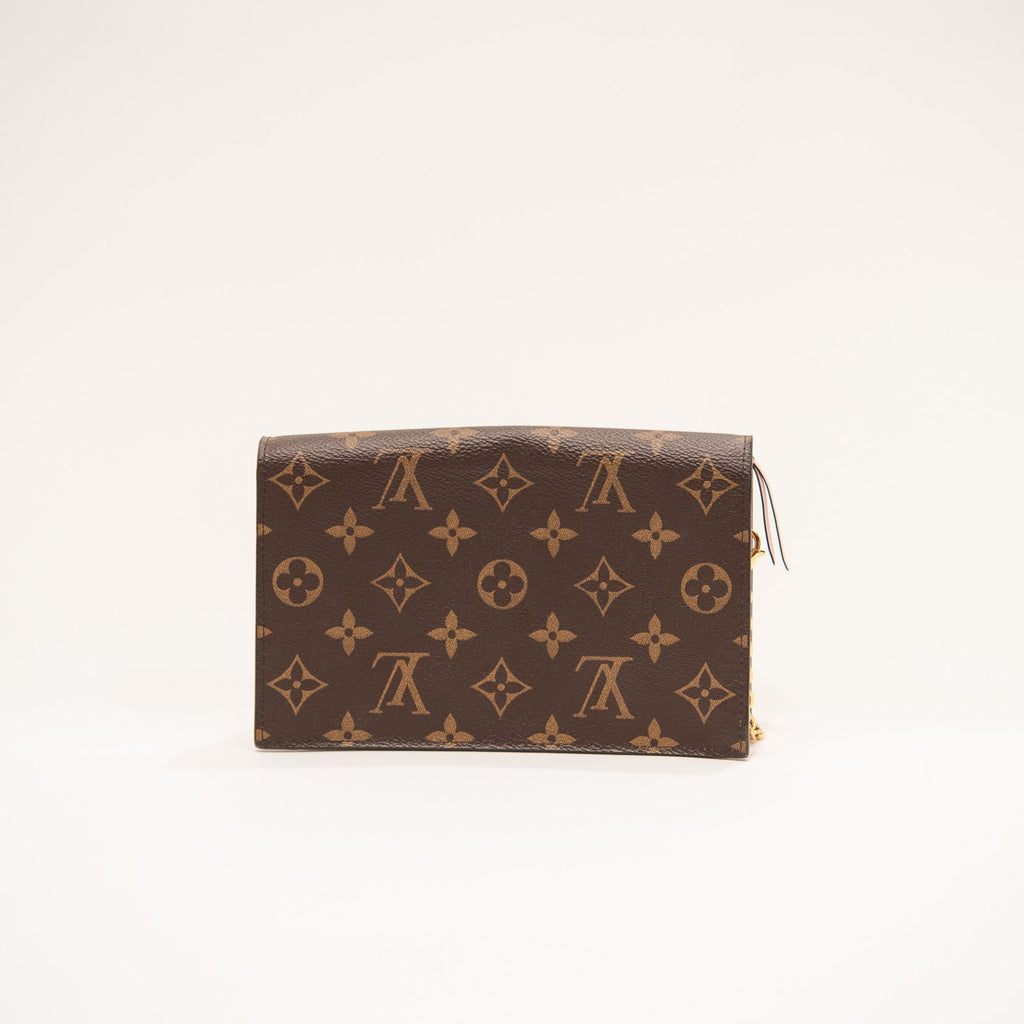 LOUIS VUITTON Flore Wallet On Chain
