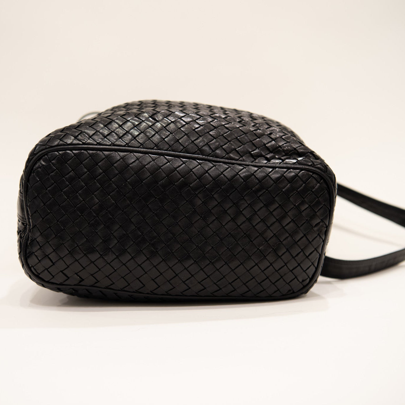 BOTTEGA VENETA Intrecciato Woven Leather Shoulder Bag