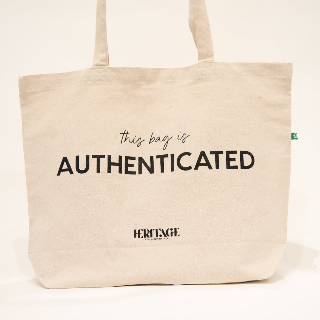 HERITAGE Recycled Cotton Canvas Tote Bag
