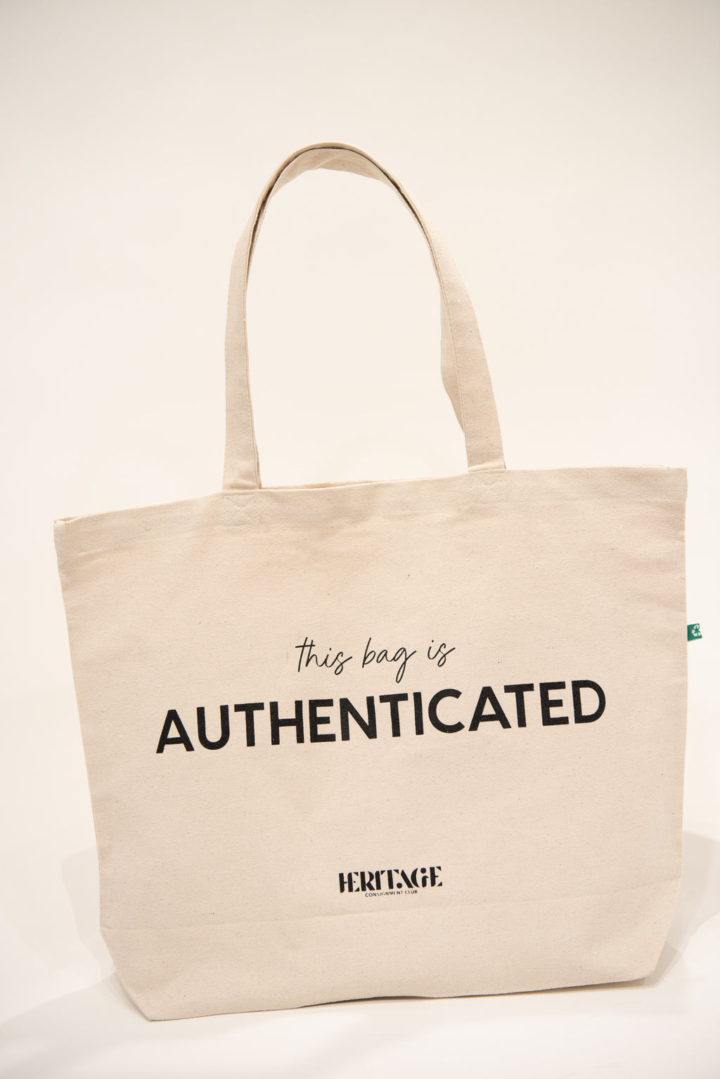 HERITAGE Recycled Cotton Canvas Tote Bag