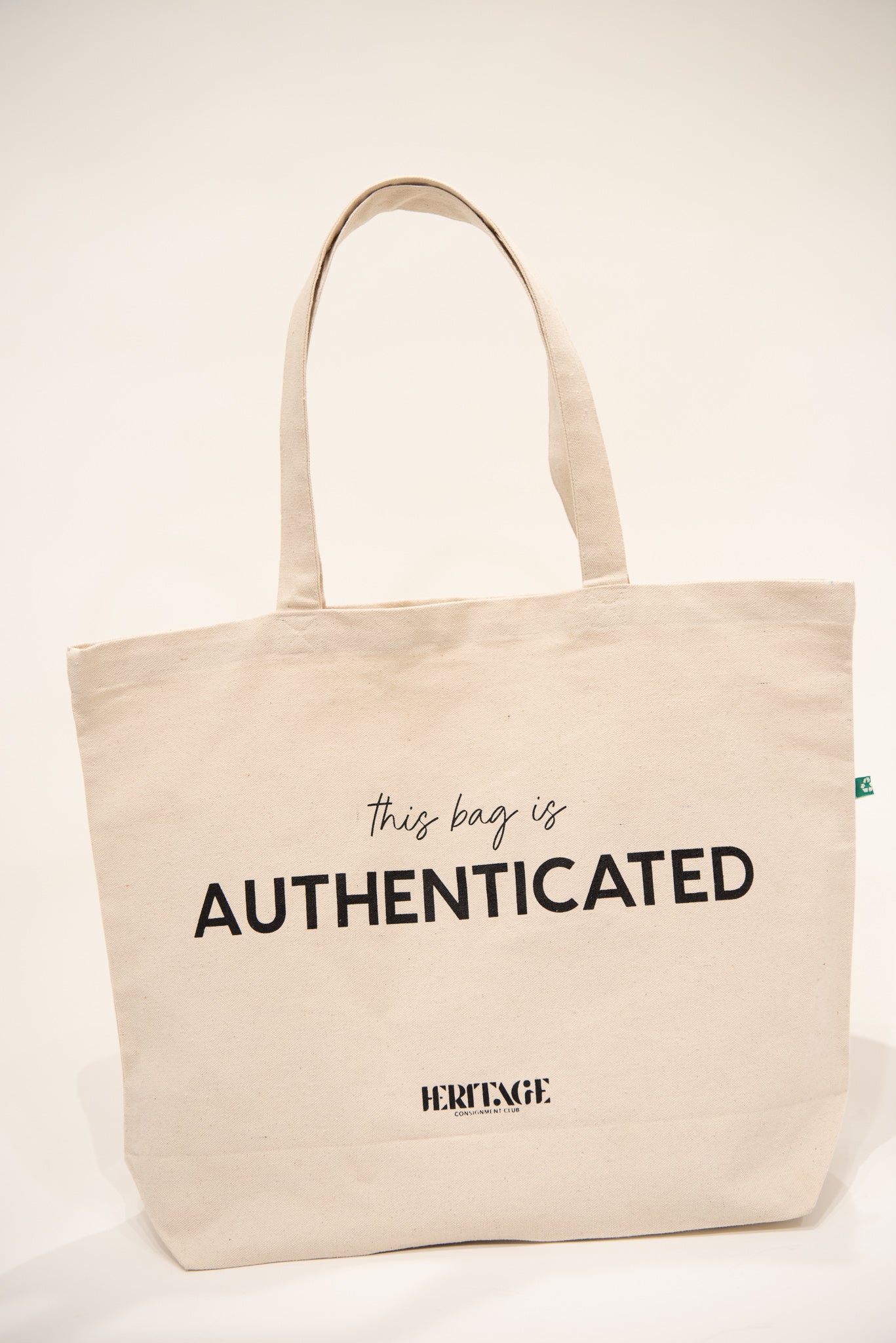 HERITAGE Recycled Cotton Canvas Tote Bag