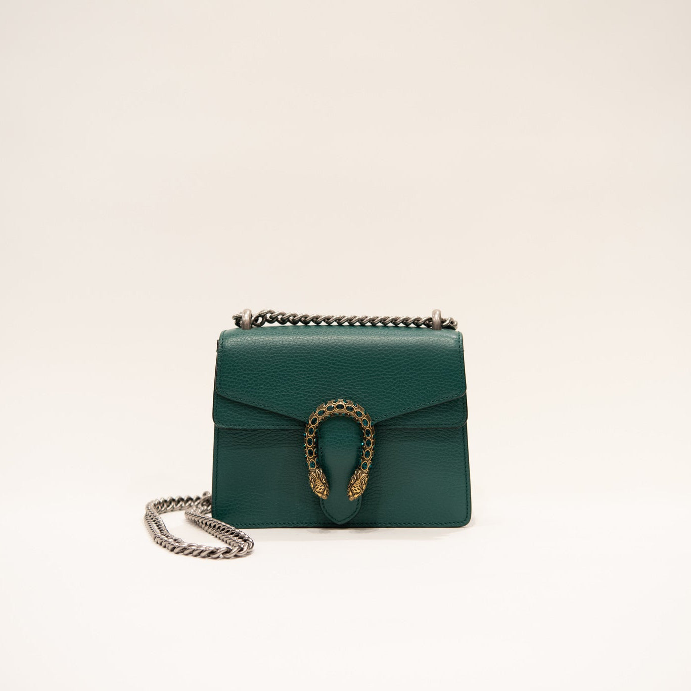 GUCCI Mini Dionysus Leather Crossbody Bag