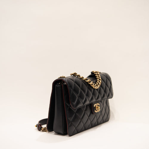 CHANEL Perfect Edge Quilted Lambskin Leather Bag ('12)