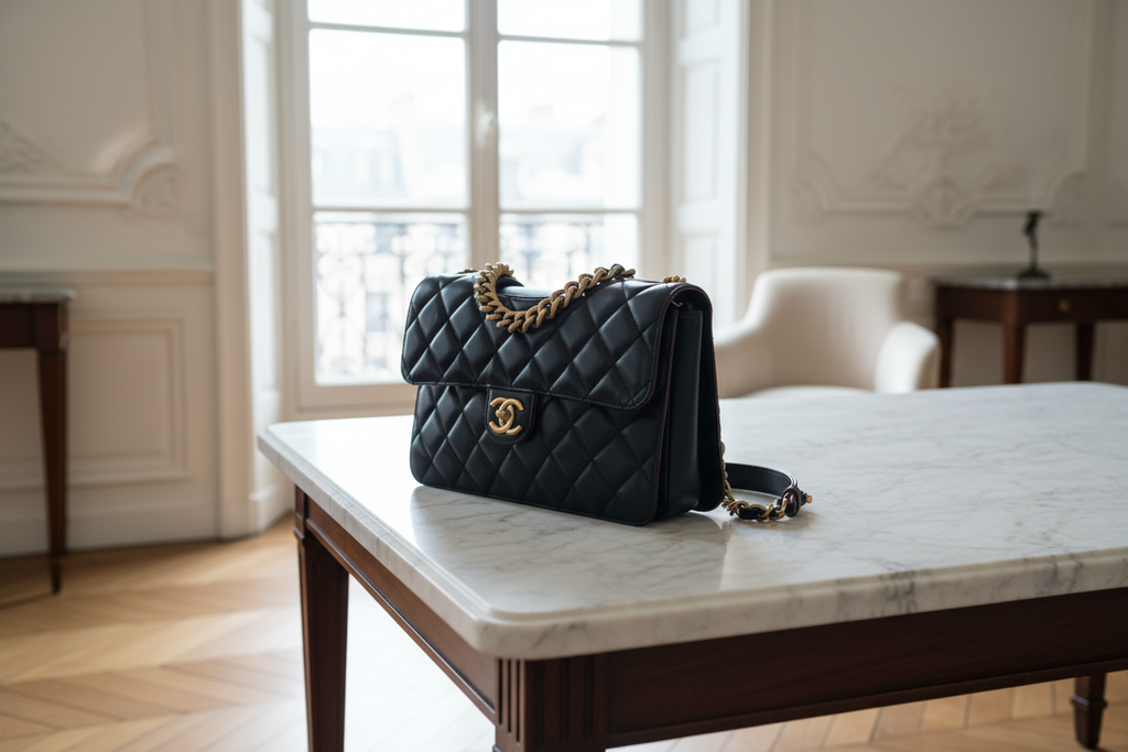 CHANEL Perfect Edge Quilted Lambskin Leather Bag ('12)