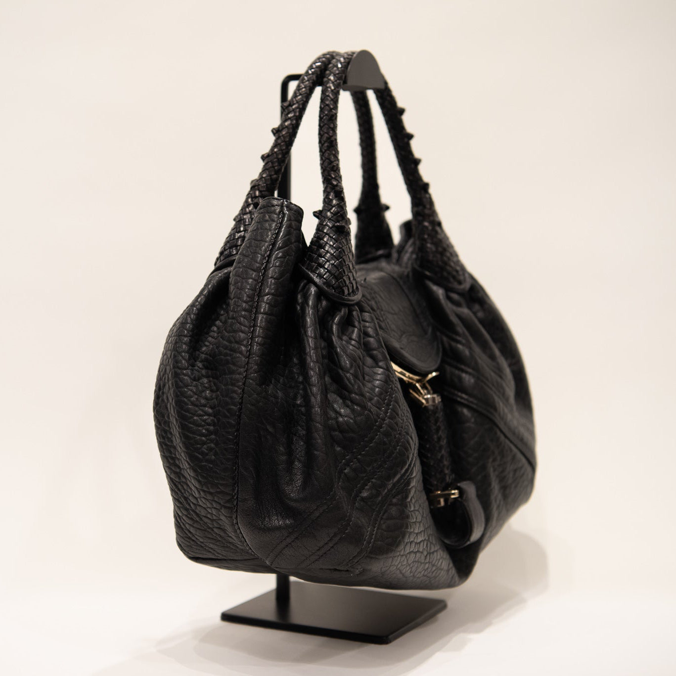 FENDI Spy Leather Shoulder Bag