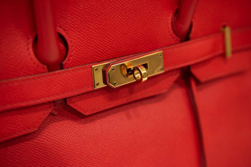 HERMES Birkin 35 Epsom with Gold Hardware