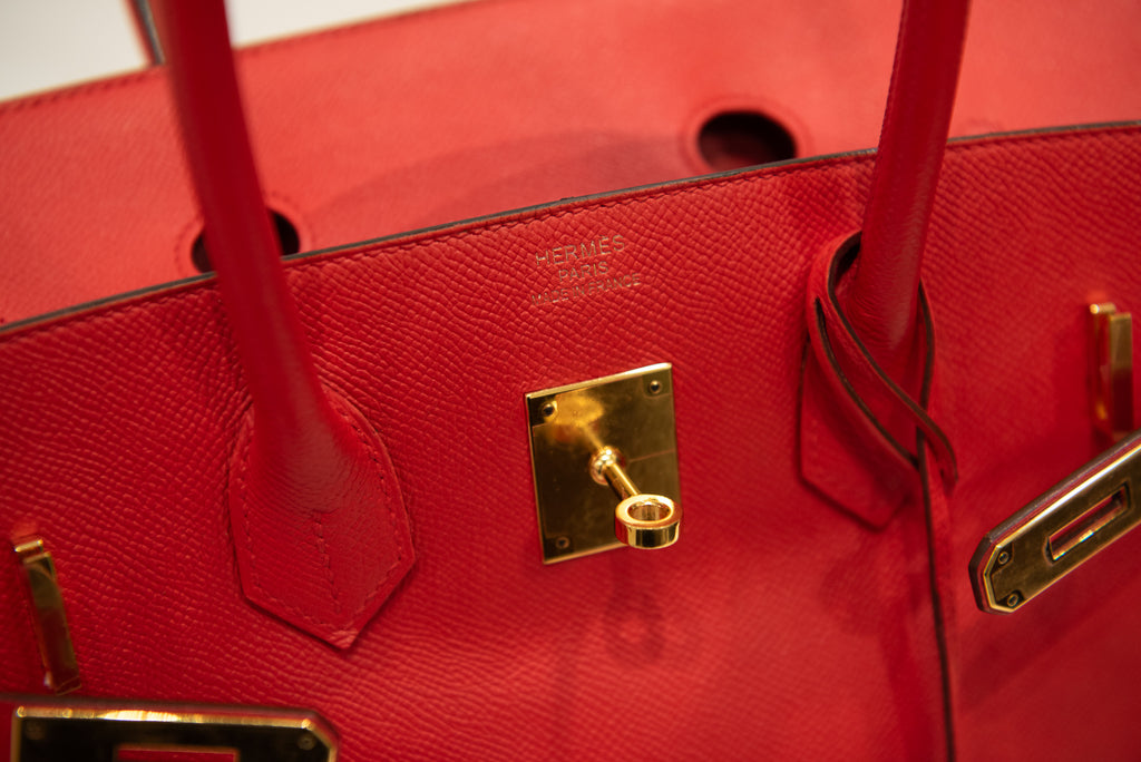 HERMES Birkin 35 Epsom with Gold Hardware