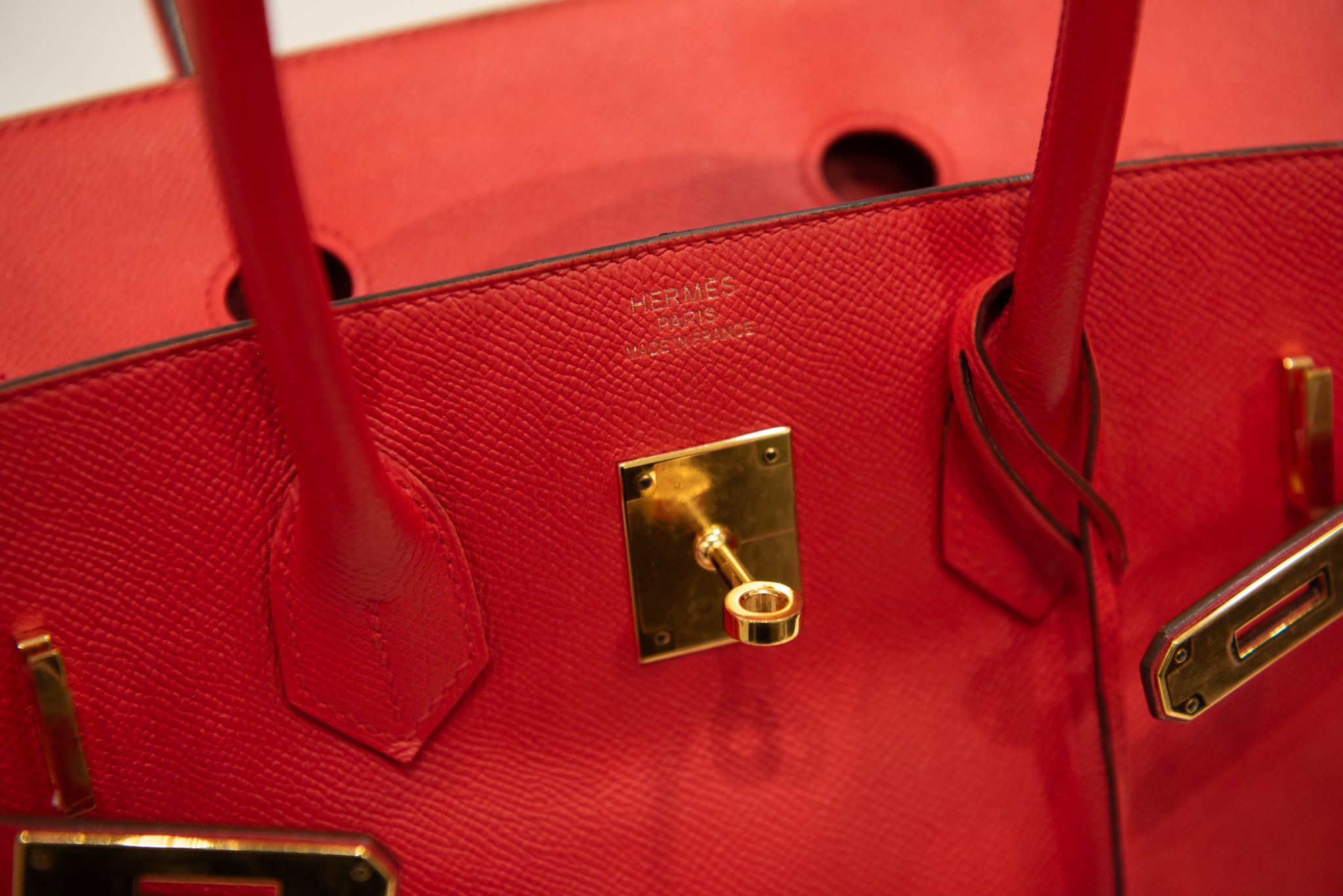 HERMES Birkin 35 Epsom with Gold Hardware