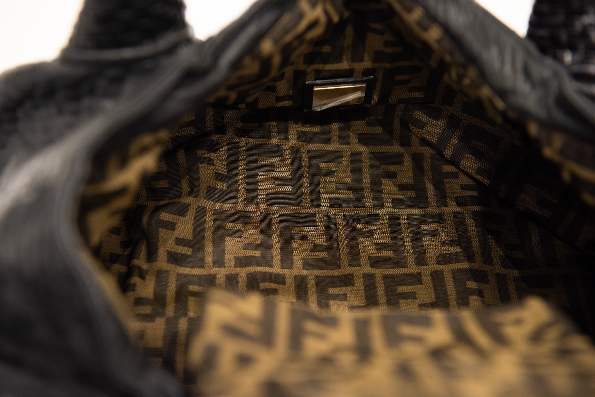 FENDI Spy Leather Shoulder Bag