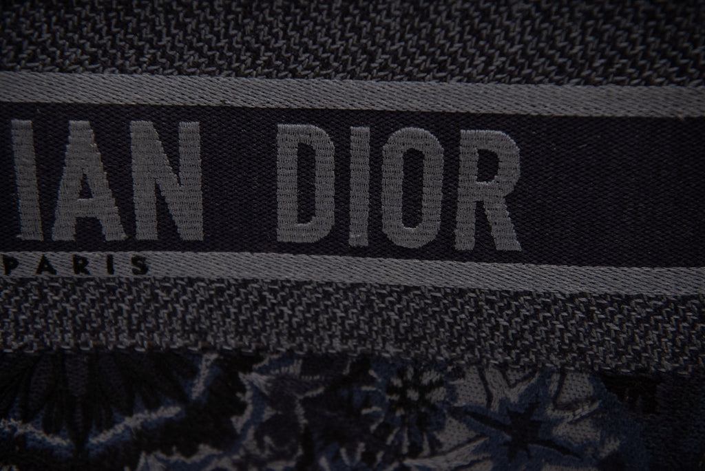 DIOR Kaleidiorscopic Embroidered Canvas Tote Bag ('19)