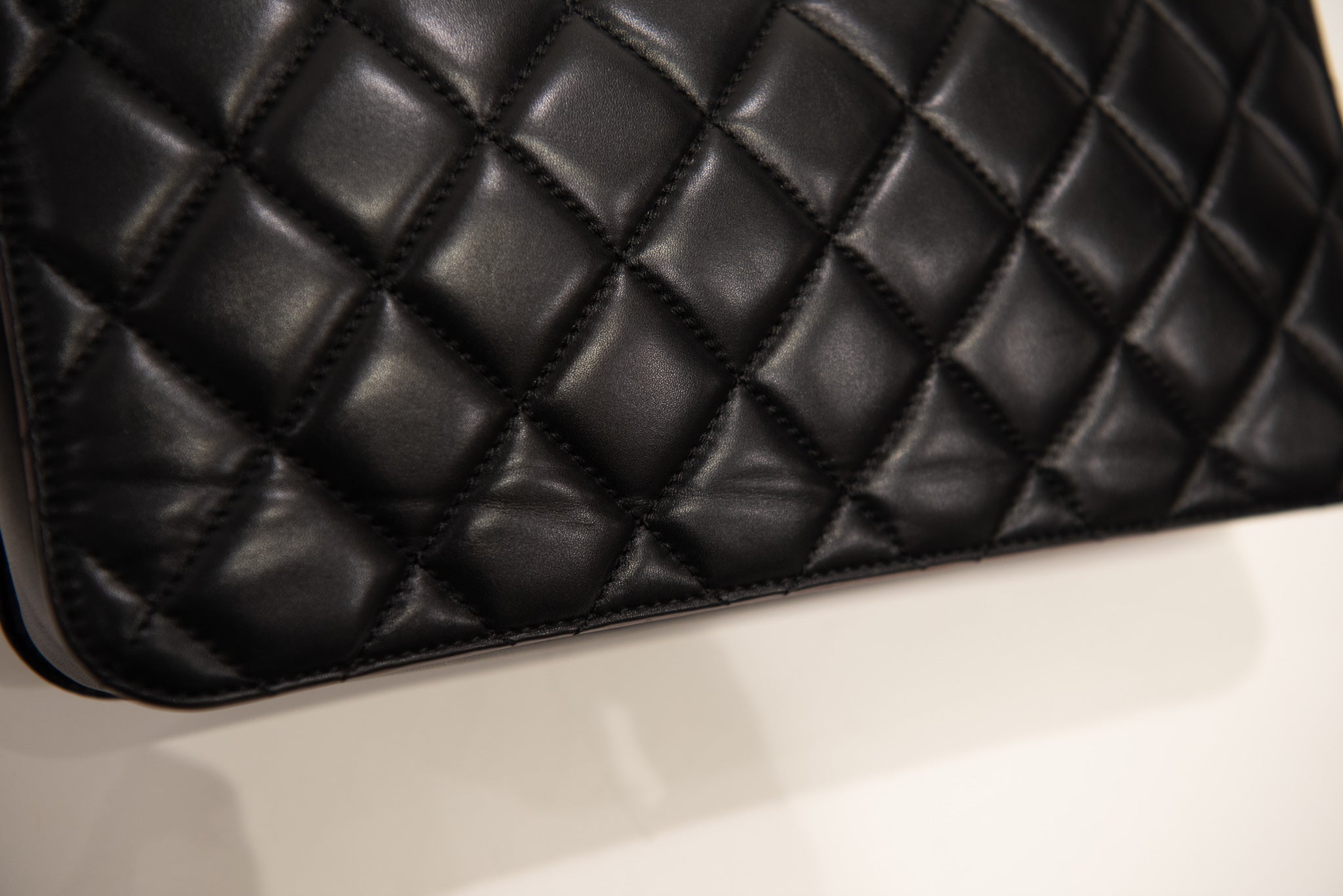 CHANEL Perfect Edge Quilted Lambskin Leather Bag ('12)