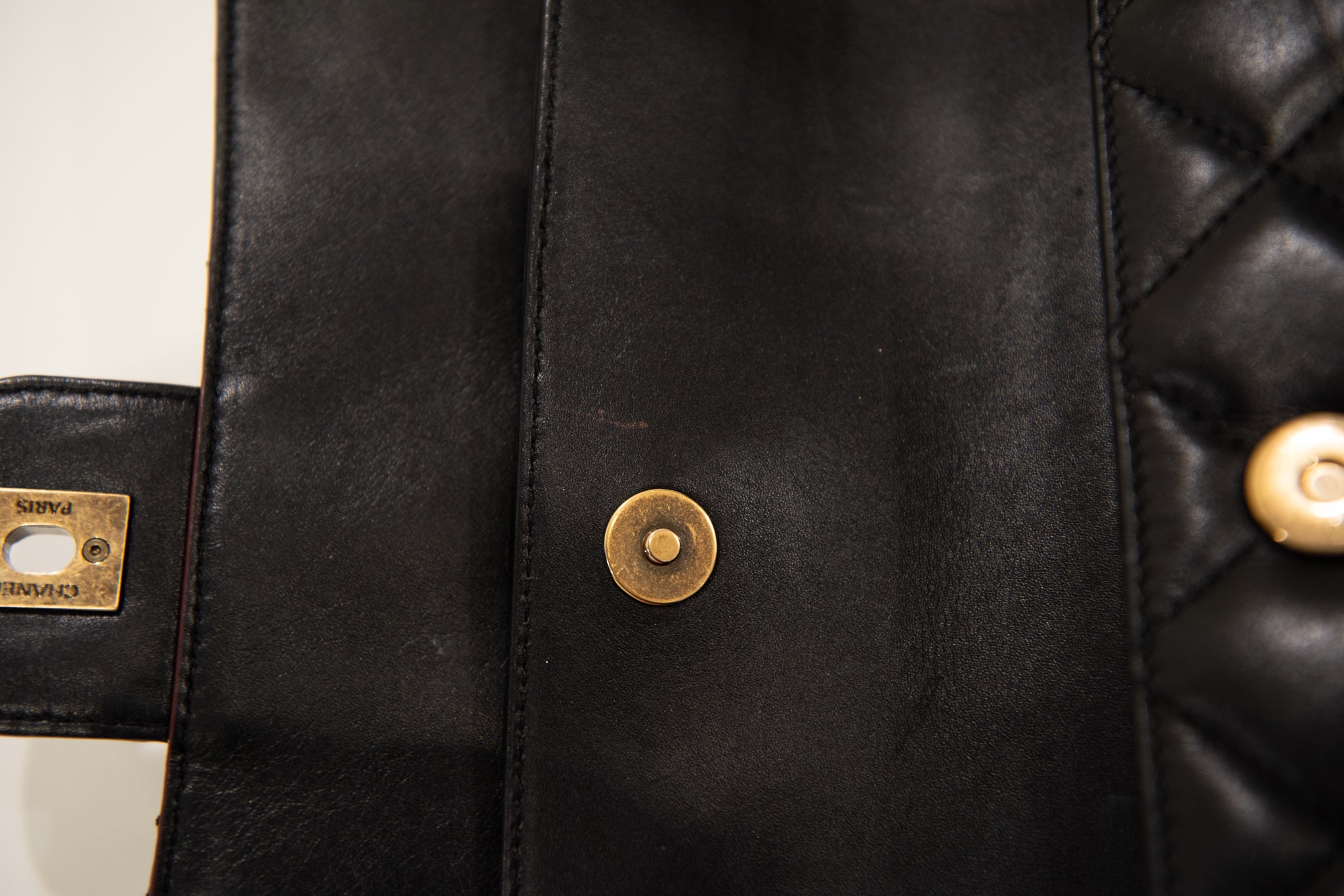 CHANEL Perfect Edge Quilted Lambskin Leather Bag ('12)