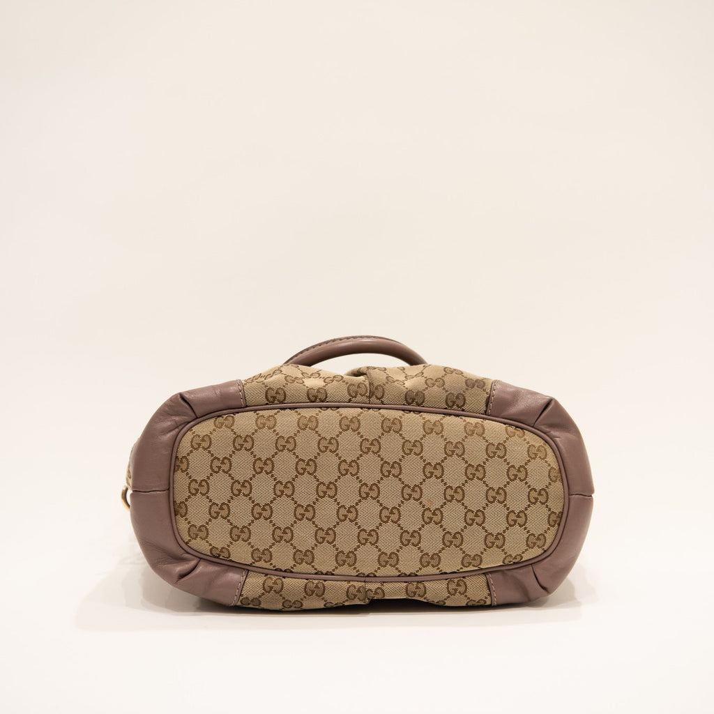GUCCI Sukey GG Canvas Handbag