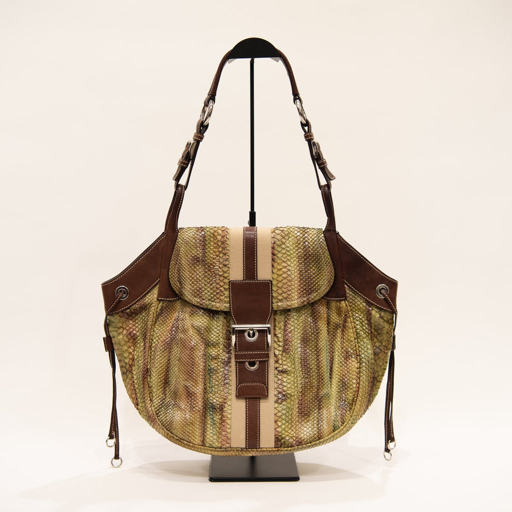 PRADA Moon Python Handbag