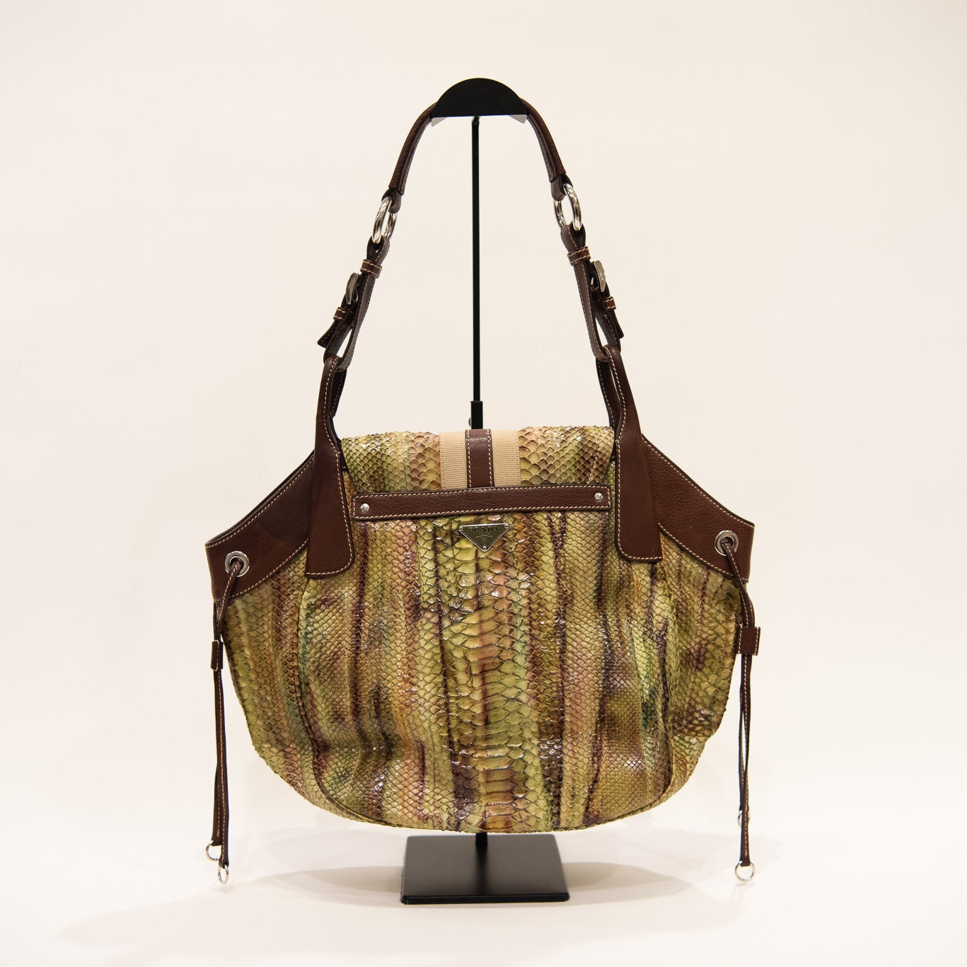 PRADA Moon Python Handbag