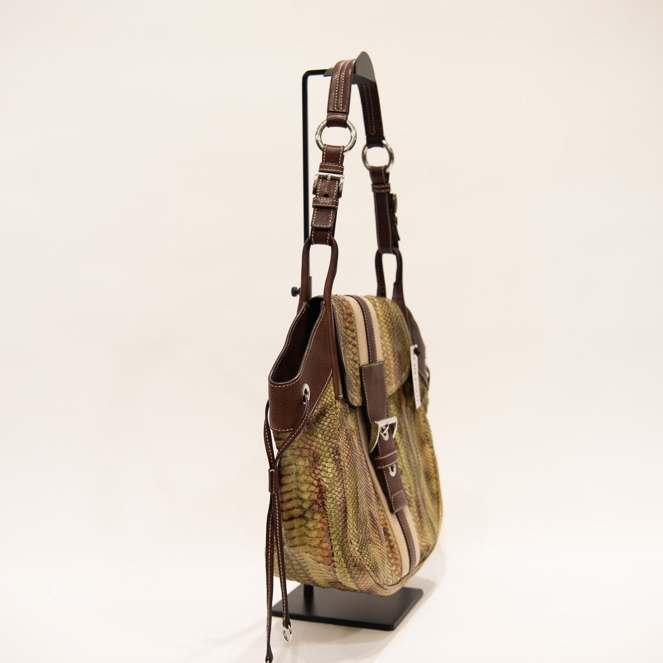 PRADA Moon Python Handbag