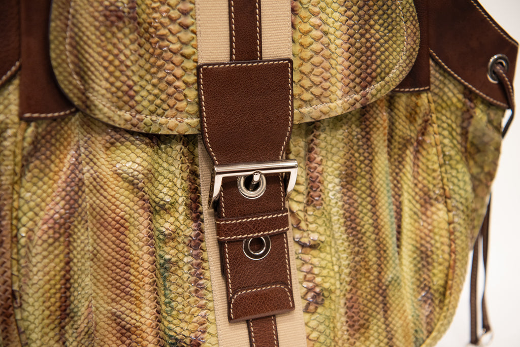 PRADA Moon Python Handbag
