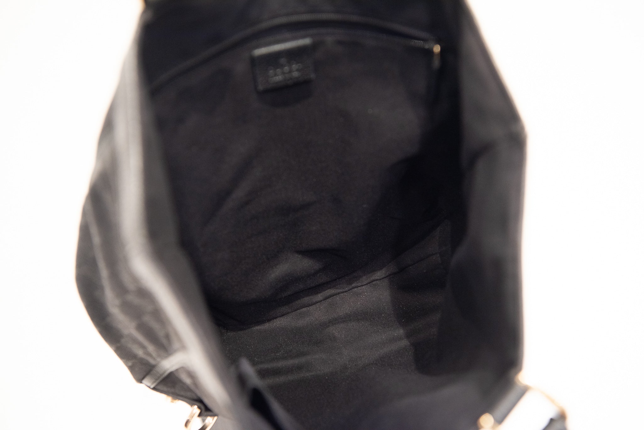 GUCCI GG Canvas Abbey D-Ring Tote Bag